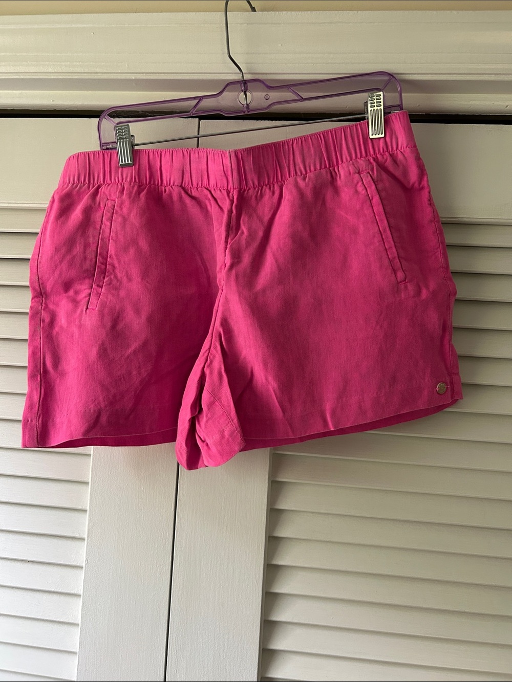 Lilly Pulitzer Hot Pink High-Waist Casual Shorts